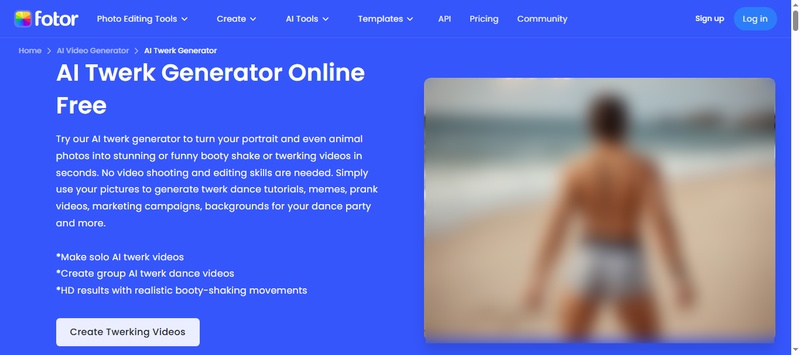 online ai twerk generator