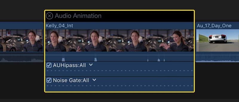 open the audio animation