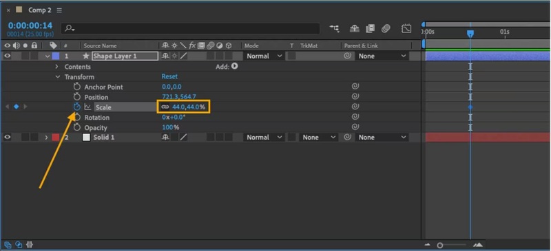 set a starting value