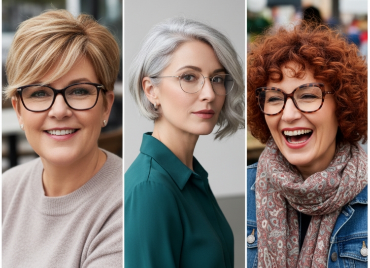 short hairstyles for women over 40