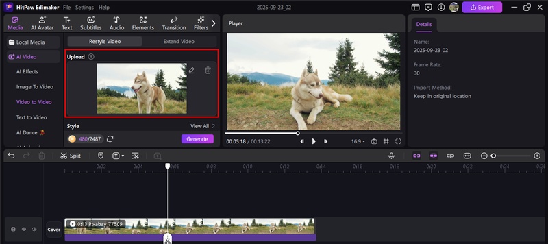 snowfall video download