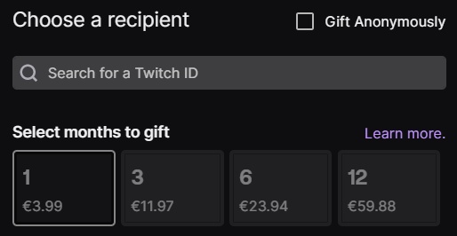 twitch gifted subs counter