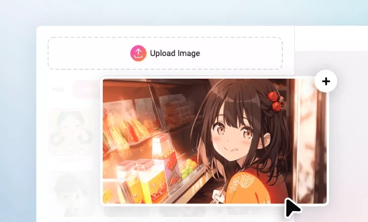 upload your anime-style photo