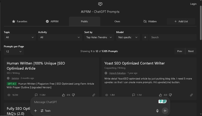 video prompt generator