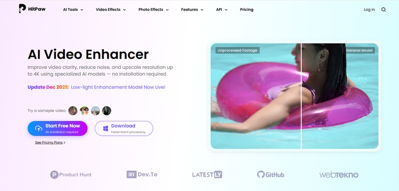 mejorador de video online hitpaw