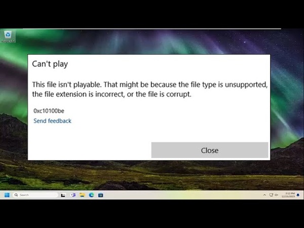 파일 형식 미지원 문제 해결