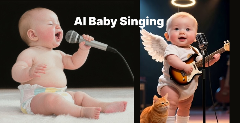 ai baby singing