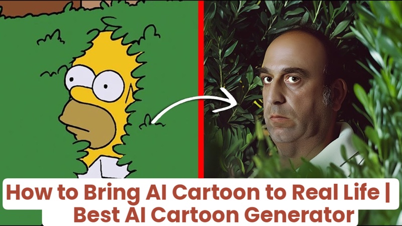 ai cartoon to real life