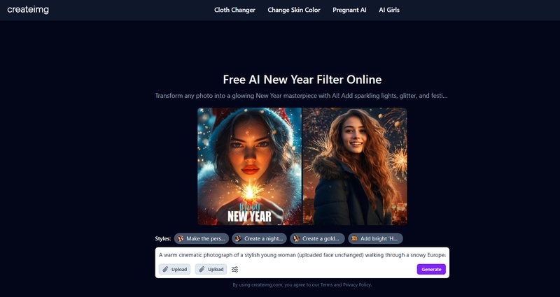 ai generated new year images createimg