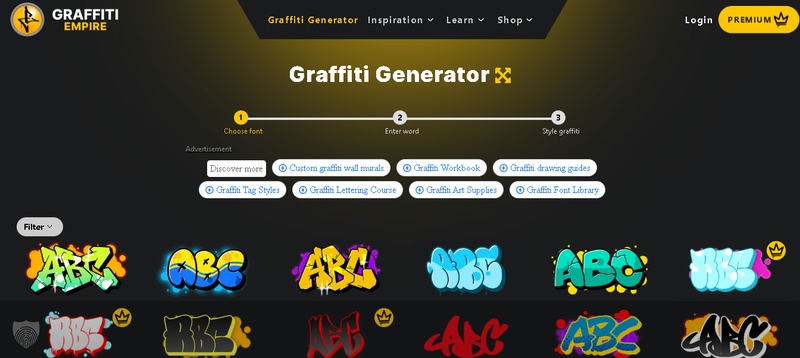ai graffiti tag generator