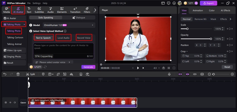 ai healthcare video generator