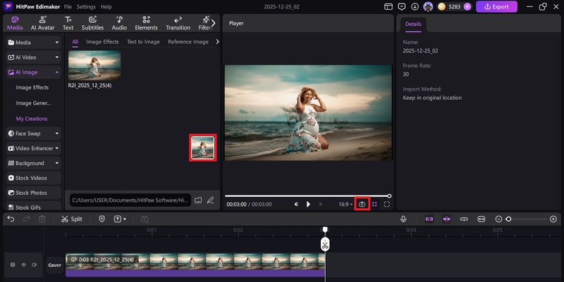 ai pregnant filter app