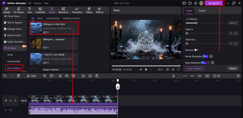 ai sound for halloween avatars