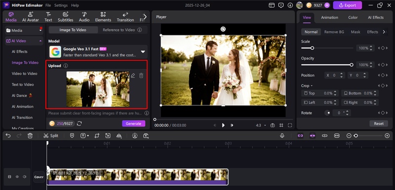 ai wedding photo album maker