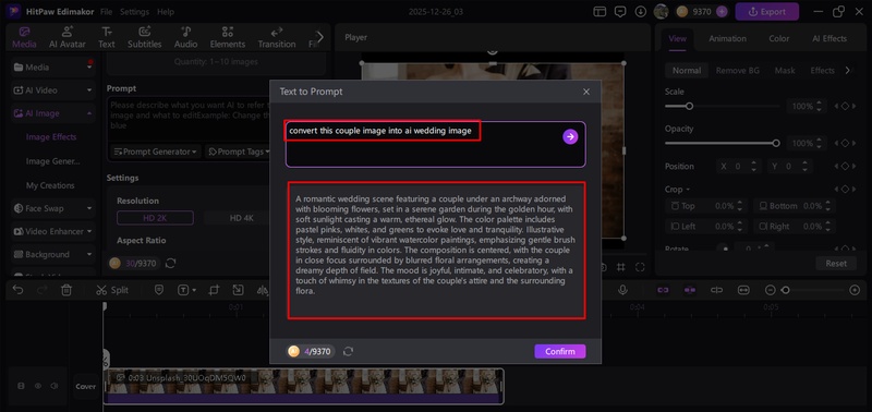 ai wedding photos app