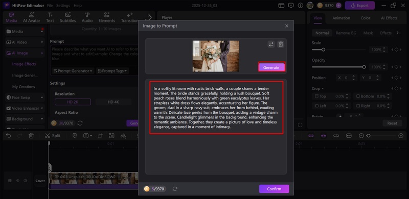 ai wedding photos editor