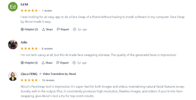 akool face swap review from users