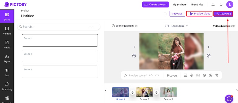 best free ai video editor for instagram reels