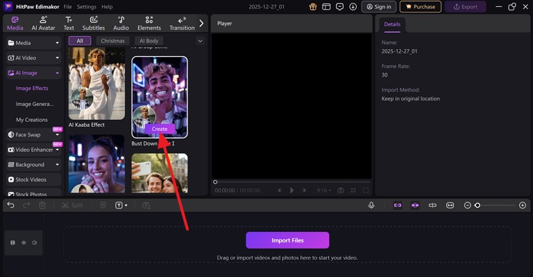 Click Create On Bust Down Filter Edimakor.Jpg
