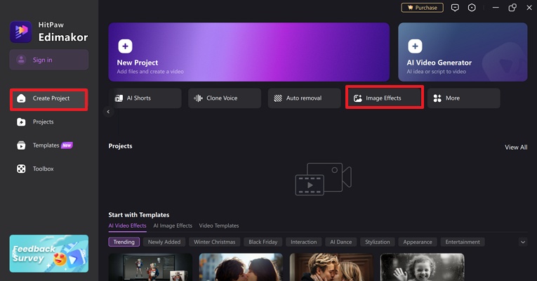 Click Image Effects Hitpaw Edimakor.Jpg