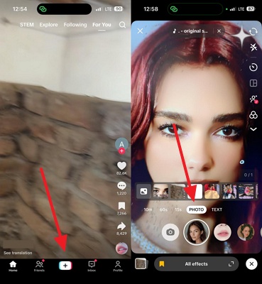 Create Images With Bust Down Filter Tiktok.Jpg