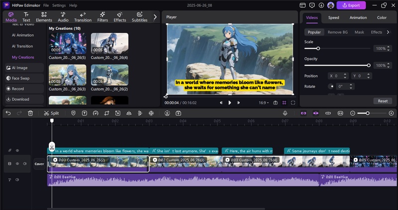 creating characters with personality