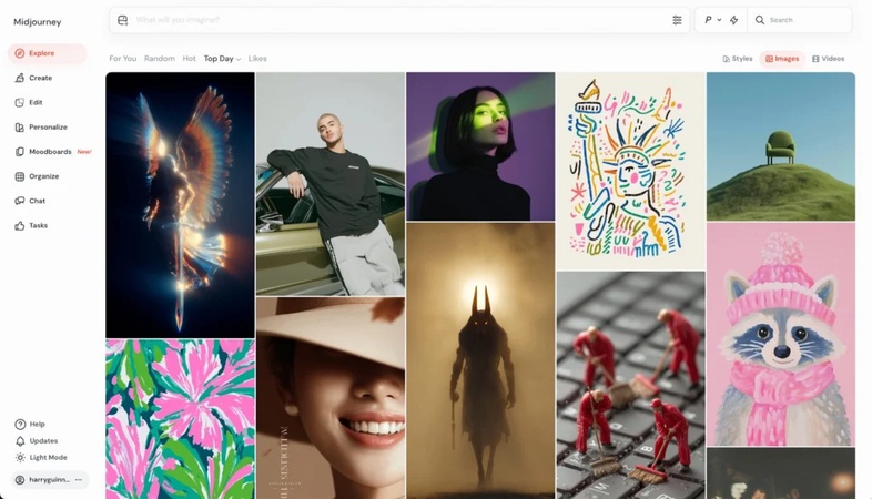 grok imagine midjourney