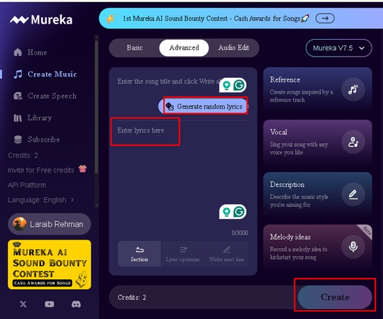 mureka ai music generator free