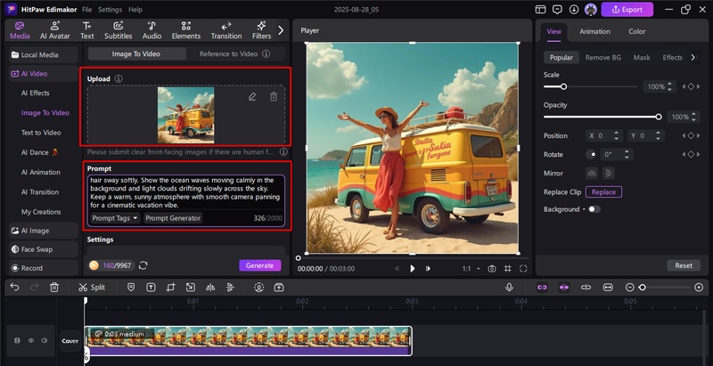 runway image to video price