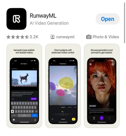 runway image to video prompt examples