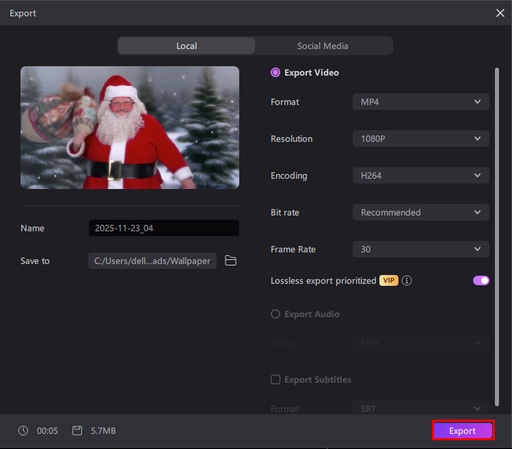 santa claus face tattoo