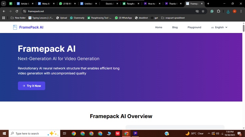 SkyReels reels alternative framepack