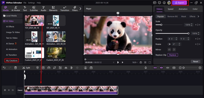 text to video