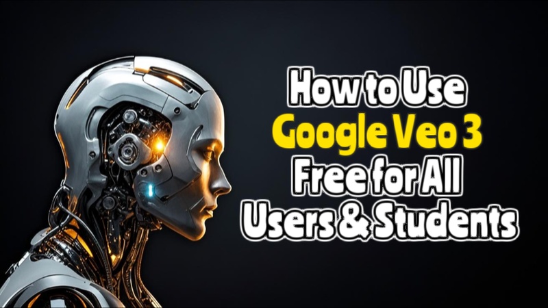 use google veo 3 free