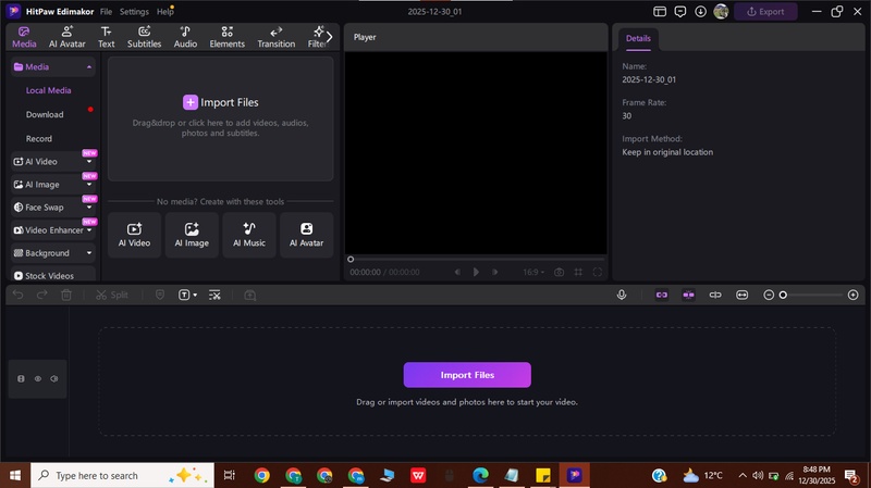 video conferencing software edimakor import