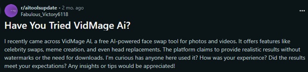 Vidmage AI review