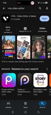 vita video editor & maker