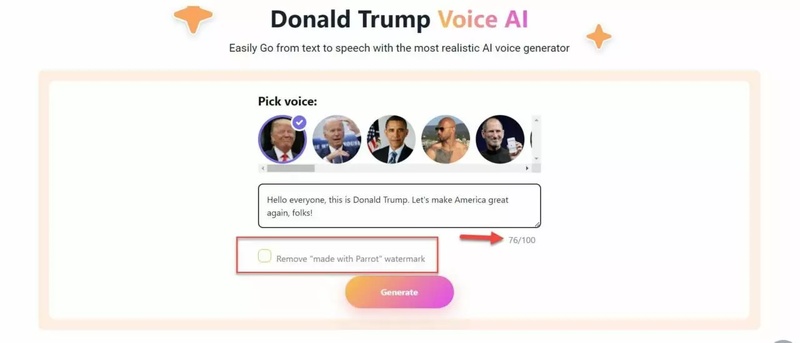 add your script parrot