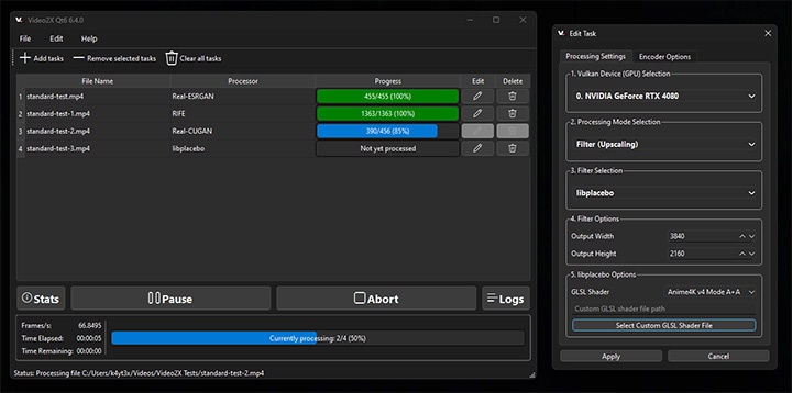 adjust settings