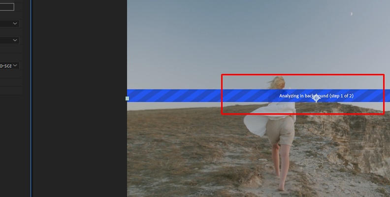 after effects analyzing your footage