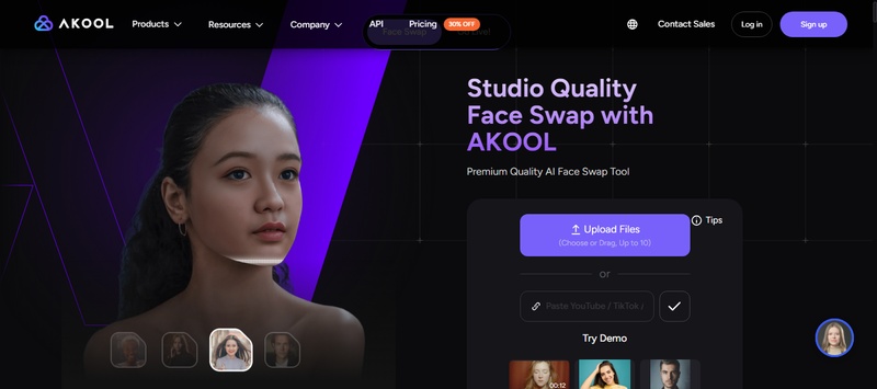 akool ai face swap
