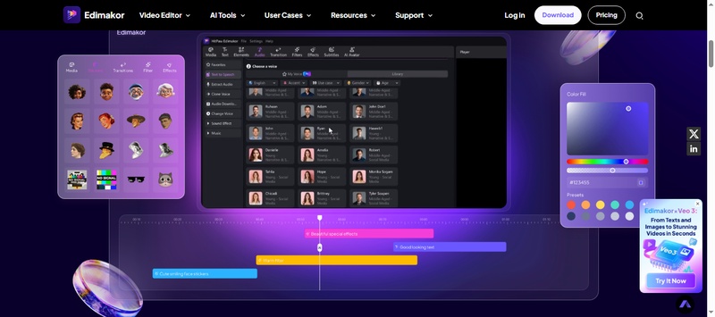 edimakor ai voice generator