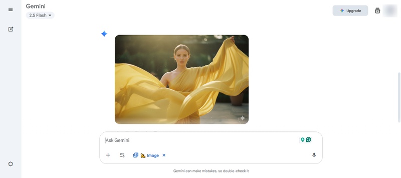 generate the saree image gemini