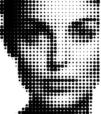 halftone dots pop art