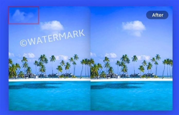remove watermark with clone stamp