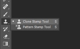 select clone stamp