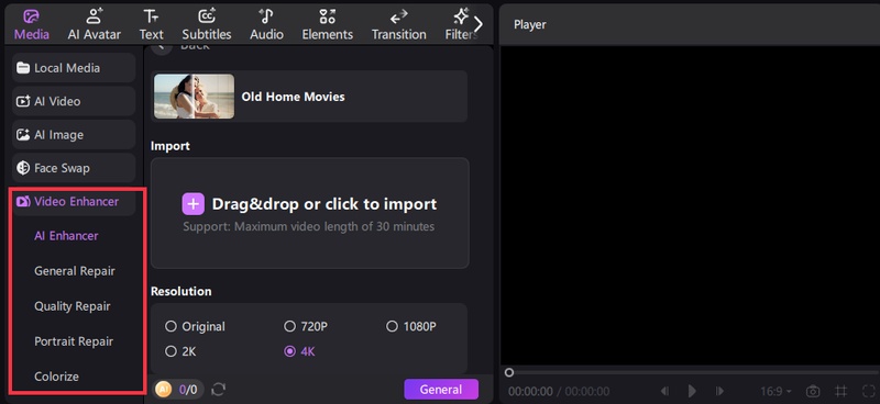 select mode