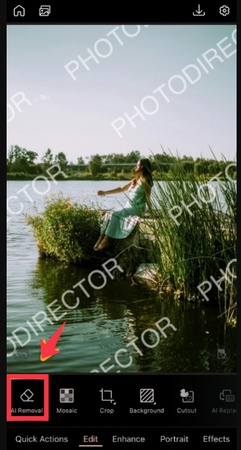 tap ai remover photodirector