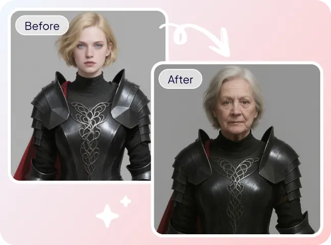 Use Your Aged Face as a Virtual Avatar