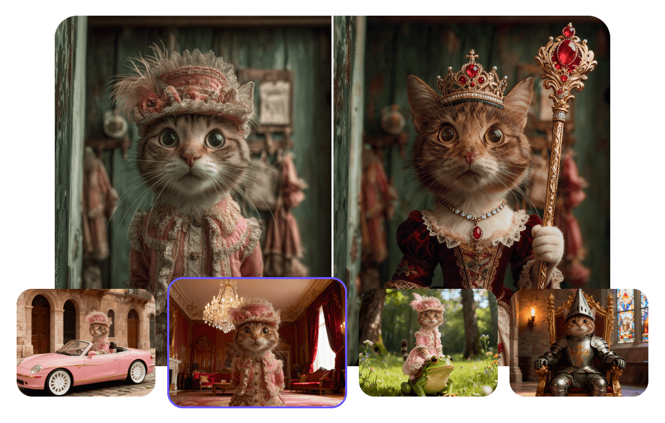 Generate Unique Scenes for Any Animal